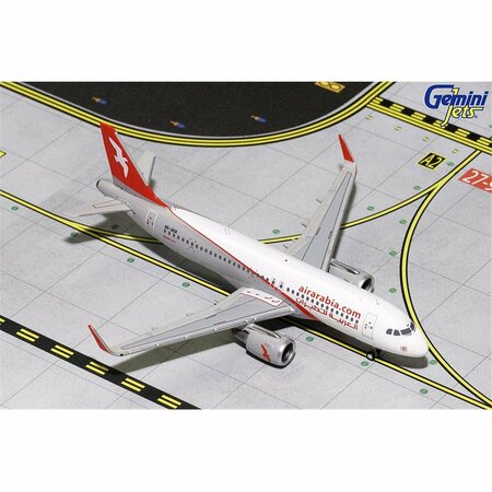 TOYOPIA No. A6-AOA A320 Diecast Model Air Arabia Airlines with Scale 1 by 400 TO3445344